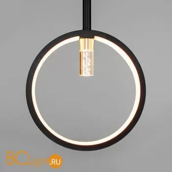 Подвесной светильник Eurosvet Verge 90249/5 черный - Фото 2