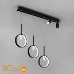 Подвесной светильник Eurosvet Verge 90249/5 черный - Фото 0