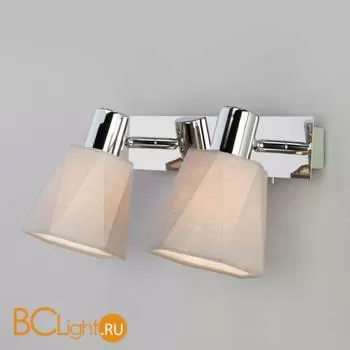 Настенный светильник Eurosvet Verso 20087/2 хром / серый - Фото 0