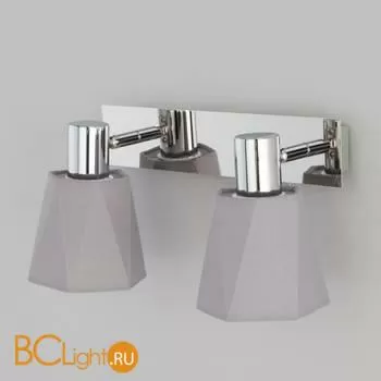 Настенный светильник Eurosvet Verso 20087/2 хром / серый - Фото 3