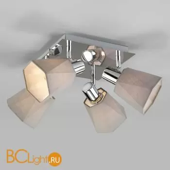 Люстра Eurosvet Verso 20087/4 хром / серый