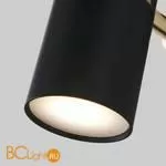 Настенный светильник Eurosvet Viero 20096/1 черный / золото - Фото 1