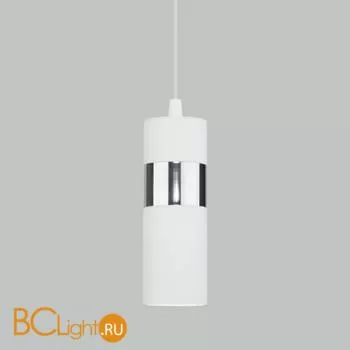 Подвесной светильник Eurosvet Viero 50096/1 белый/хром a057858 - Фото 0
