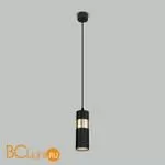 Подвесной светильник Eurosvet Viero 50096/1 черный/золото a057859