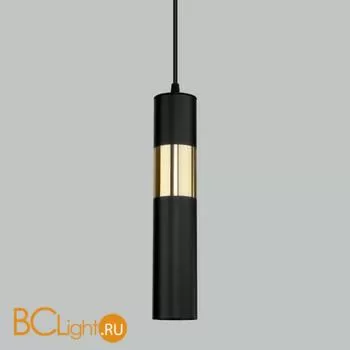 Подвесной светильник Eurosvet Viero 50097/1 черный/золото a057861 - Фото 0
