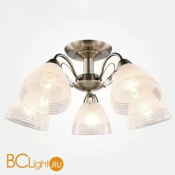 Потолочная люстра Eurosvet Viktoria 30105/5 античная бронза