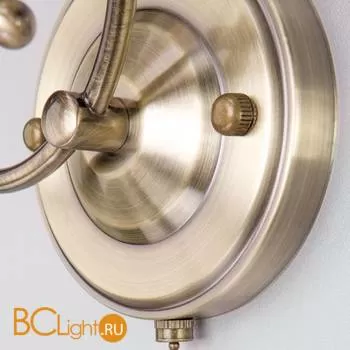 Бра Eurosvet Virginia 30275/1 античная бронза - Фото 1