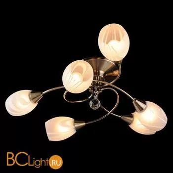 Потолочная люстра Eurosvet Вирджиния 2275/6 античная бронза