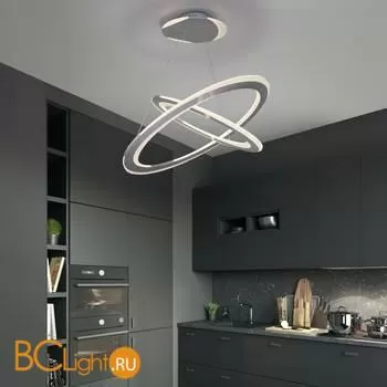 Подвесной светильник Eurosvet Virtus 90231/2 серебро