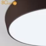 Потолочный светильник Eurosvet Visual 90113/1 коричневый 75W - Фото 0