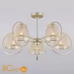Потолочная люстра Eurosvet Volante 60093/5 перламутровое золото