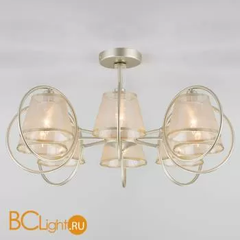 Потолочная люстра Eurosvet Volante 60093/8 перламутровое золото