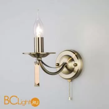 Бра Eurosvet Volare 60087/1 античная бронза
