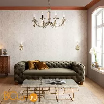 Бра Eurosvet Volare 60087/1 античная бронза - Фото 1