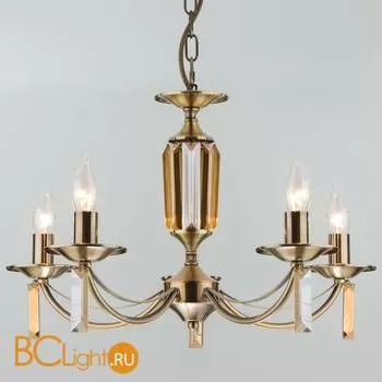 Люстра Eurosvet Volare 60087/5 античная бронза