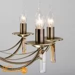 Люстра Eurosvet Volare 60087/8 античная бронза - Фото 0