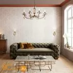 Люстра Eurosvet Volare 60087/8 античная бронза - Фото 1