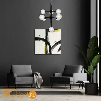 Подвесной светильник Eurosvet Volver new 50383 черный a066795 - Фото 3