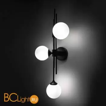 Настенный светильник Eurosvet Volver new 50383/3 черный a065727 - Фото 1