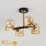 Потолочная люстра Eurosvet Wade 70103/4 бронза/черный