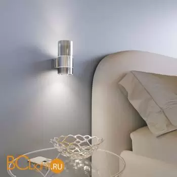 Настенный светильник Eurosvet Watford new 40021/1 LED хром/дымчатый a062091 - Фото 2