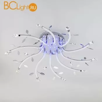 Потолочный светильник Eurosvet Willow 90128/10 хром 90W - Фото 1