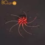 Потолочный светильник Eurosvet Willow 90128/8 хром 72W - Фото 2
