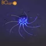 Потолочный светильник Eurosvet Willow 90128/8 хром 72W - Фото 4