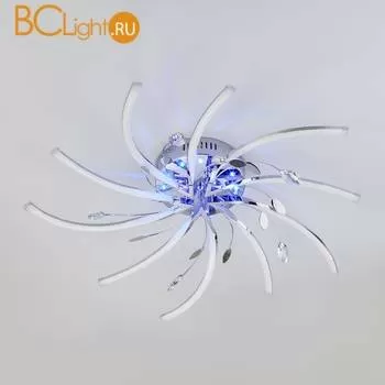 Потолочный светильник Eurosvet Windmill 90125/10 хром 97.5W - Фото 6