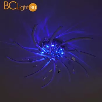 Потолочный светильник Eurosvet Windmill 90125/10 хром 97.5W - Фото 0