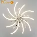 Потолочный светильник Eurosvet Windmill 90125/10 хром 97.5W - Фото 3