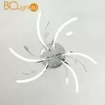 Потолочный светильник Eurosvet Windmill 90125/6 хром 45W - Фото 0