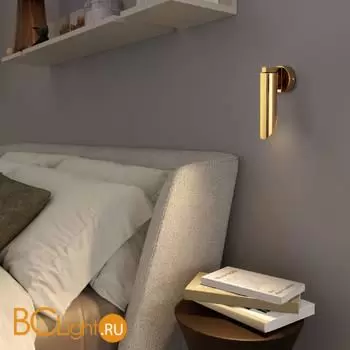 Настенный светильник Eurosvet Wing new 40037/1 золото a062377 - Фото 1