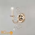 Бра Eurosvet Wispa 10094/1 золото/прозрачный хрусталь Strotskis