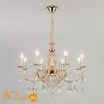 Люстра Eurosvet Wispa 10094/8 золото/прозрачный хрусталь Strotskis