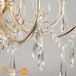 Люстра Eurosvet Wispa 10094/8 золото/прозрачный хрусталь Strotskis - Фото 0