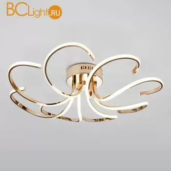 Потолочный светильник Eurosvet Wisteria 90096/8 золото 75W