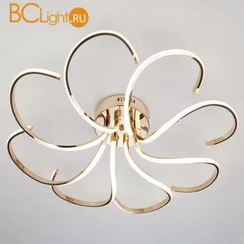 Потолочный светильник Eurosvet Wisteria 90096/8 золото 75W - Фото 2