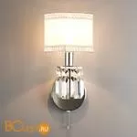 Бра Eurosvet Zaffiro 10099/1 хром/прозрачный хрусталь Strotskis - Фото 1