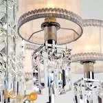 Люстра Eurosvet Zaffiro 10099/5 хром/прозрачный хрусталь Strotskis - Фото 1