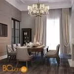 Люстра Eurosvet Zaffiro 10099/8 золото/прозрачный хрусталь Strotskis - Фото 2