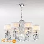 Люстра Eurosvet Zaffiro 10099/8 хром/прозрачный хрусталь Strotskis