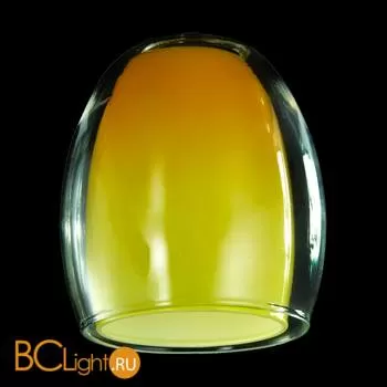 Плафон Eurosvet плафон 9808, 30151 желтый+прозрачный, арт. 70435