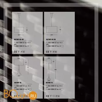 Настольная лампа Morosini Evi Style Retro TA ES0090TA21AGAL - Фото 0