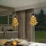 Подвесной светильник Evi Style Trottola Nero Ambra - Фото 0