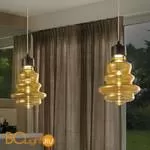 Подвесной светильник Evi Style Trottola Nero Ambra