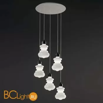 Подвесной светильник Evi Style Trottola Nero Bianco - Фото 0