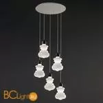 Подвесной светильник Evi Style Trottola Nero Bianco - Фото 0