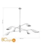 Люстра Evoluce ALTON SLE1254-103-06 - Фото 3