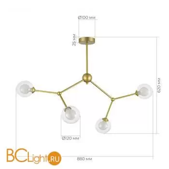 Люстра Evoluce ARCUS SLE1106-203-04 - Фото 2